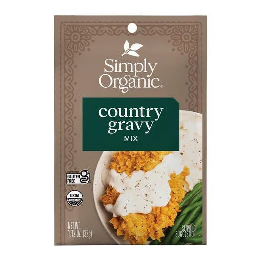 Simply Organic Country Gravy Mix 1.12 oz.