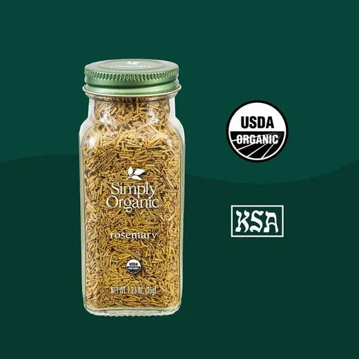 Simply Organic Rosemary Leaf, Whole 1.23 oz.