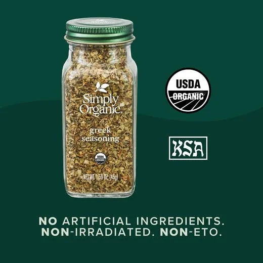 Simply Organic Greek Seasoning 1.59 oz.