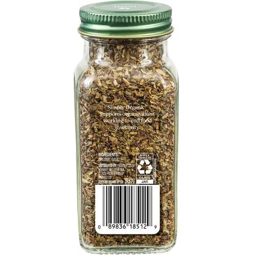 Simply Organic Basil 0.54 oz.