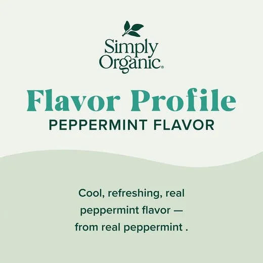 Simply Organic Peppermint Flavor 2 fl. oz.