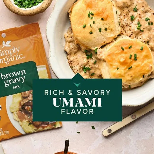 Simply Organic Brown Gravy Mix 1.00 oz.