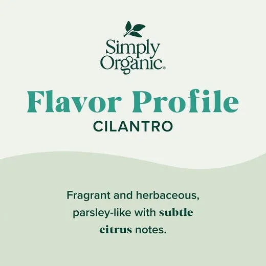 Simply Organic Cilantro 0.78 oz.