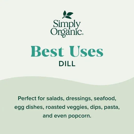 Simply Organic Dill Weed 0.81 oz.