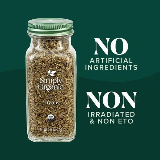 Simply Organic Thyme Leaf 0.78 oz.