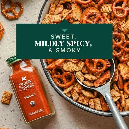 Simply Organic Paprika, Ground 2.96 oz.