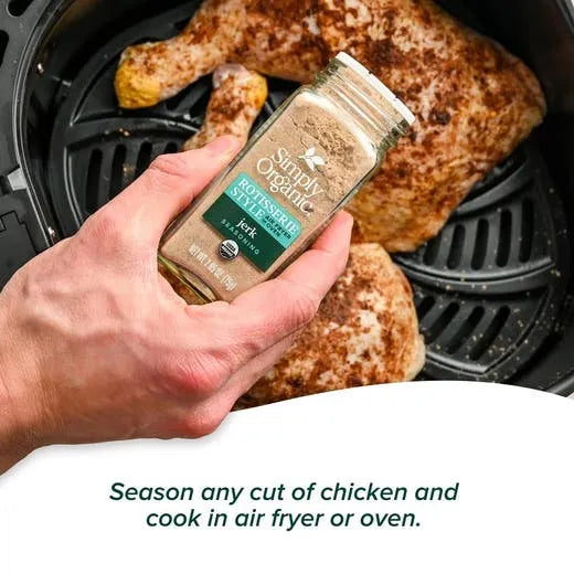 Simply Organic Jerk Rotisserie Style Seasoning 2.65 oz.