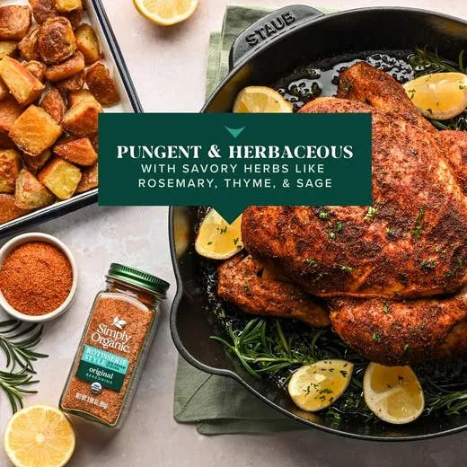 Simply Organic Original Rotisserie Style Seasoning 3.00 oz.