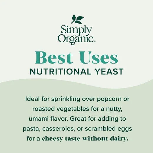 Simply Organic Nutritional Yeast 1.32 oz.
