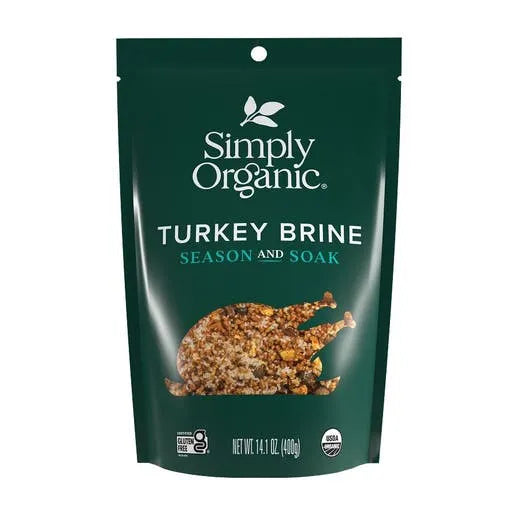Simply Organic Turkey Brine Seasoning 14.1 oz.
