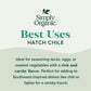 Simply Organic Hatch Chile Finishing Salt 2.61 oz.