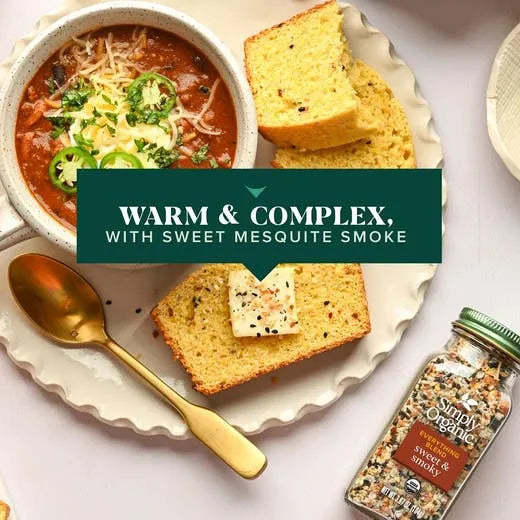 Simply Organic Everything Sweet & Smoky Blend 3.67 oz.