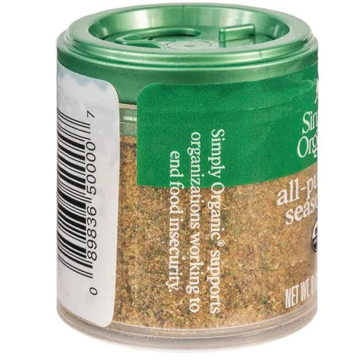Simply Organic All-Purpose Seasoning 0.42 oz.