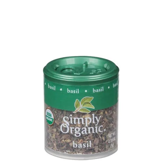 Simply Organic Basil Leaf 0.18 oz.