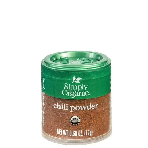 Simply Organic Chili Powder 0.60 oz.