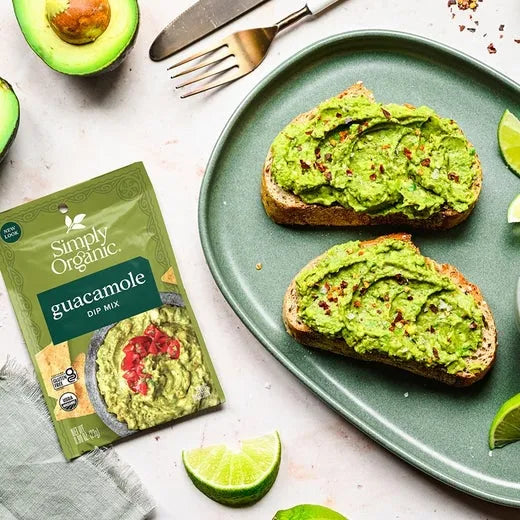 Simply Organic Guacamole Dip Mix 0.80 oz.